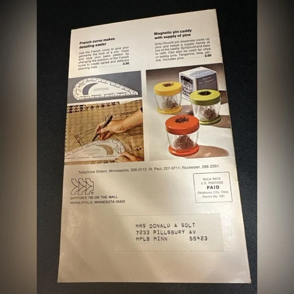 1971 Singer Fashion Catalog + Dayton’s The Creative Woman Vintage Sewing Lot - Picture 3 of 5